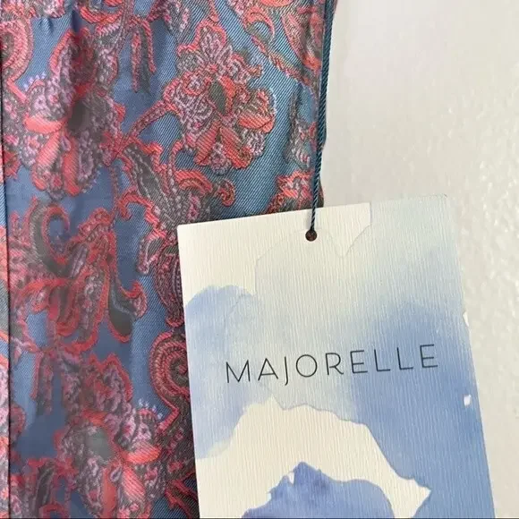 NWT Majorelle Jo Floral Puff Sleeve Corset Top - M - Picture 3 of 8